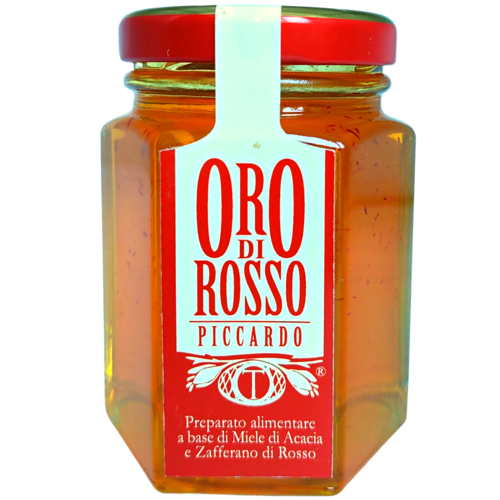 "Oro Rosso" Saffron Honey 140g Zafferano di Rosso