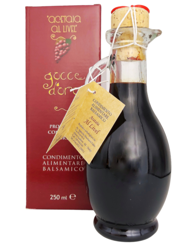 Aceto Balsamico Gocce d'Oro 4 Jahre gereift (250ml)