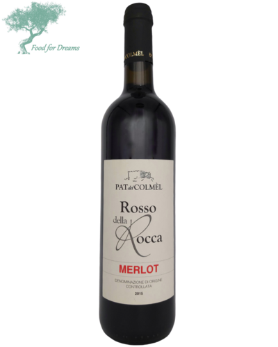 "Rosso della Rocca" Merlot D.O.C. 2015 Pat del Colmel (75cl)