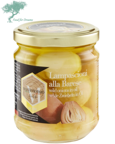 Lampascioni "alla Barese" in olio extra vergine di oliva Mastrototaro Food (190g)