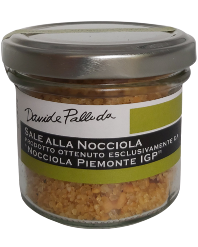 Salt with Piedmont hazelnuts I.G.P. Davide Palluda (90g)