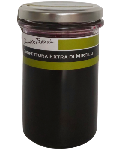 Confettura extra di Mirtilli Davide Palluda (300g)
