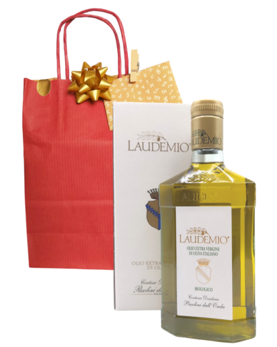 Laudemio Extra virgin olive oil Pasolini dall'Onda 2021 Organic (50cl) - with Gift bag
