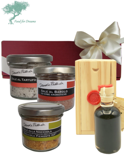 Geschenkset aromatisierte Salze und Balsamico Riserva