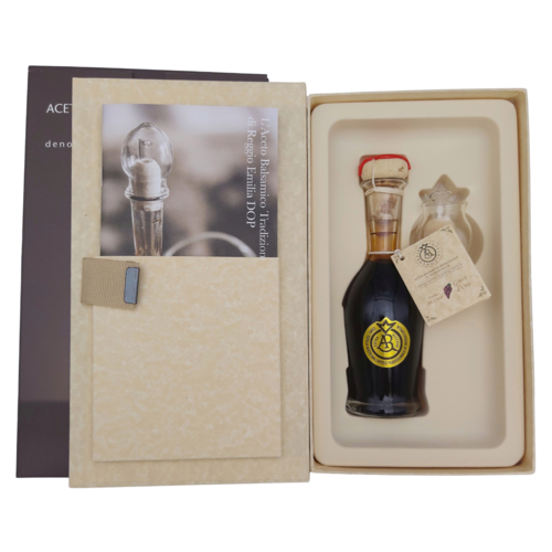 Traditional Balsamic Vinegar of Reggio Emilia DOP Oro (100ml) aged over 25 years