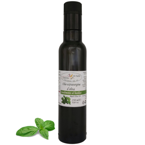 Basil infused extra virgin olive oil Fattoria Di Tullio (250ml)