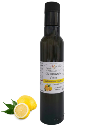 Lemon Infused Extra Virgin Olive Oil Fattoria Di Tullio (250ml)