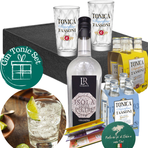 Kit Gin Tonic Tassoni - 2 Toniche