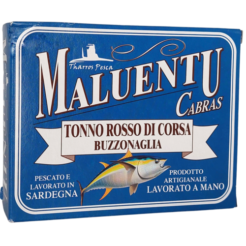 Buzzonaglia von rotem Thunfisch in Olivenöl Gusti Pregiati (340g)