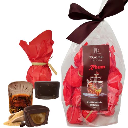 Schokoladenpralinen mit Rum Cioccolateria Italiana (180g)