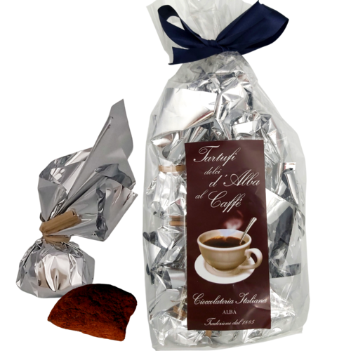 Tartufi Dolci d'Alba caffè e cioccolato fondente Cioccolateria Italiana 180g
