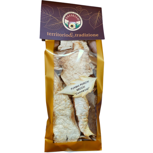 Dry porcini mushrooms “Commerciali“ L'Artigiana del Fungo 50g