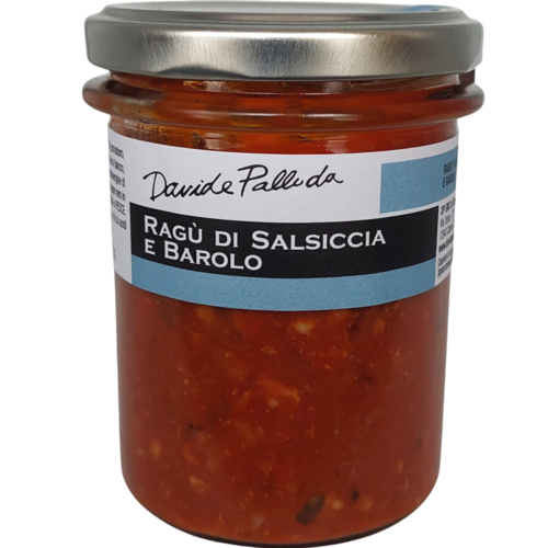 Ragu' salsiccia e Barolo Davide Palluda (180g)