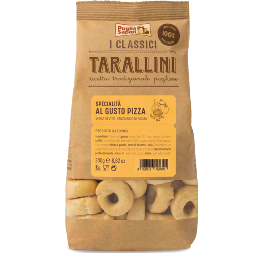 Pizza flavour Tarallini Puglia Sapori 200g