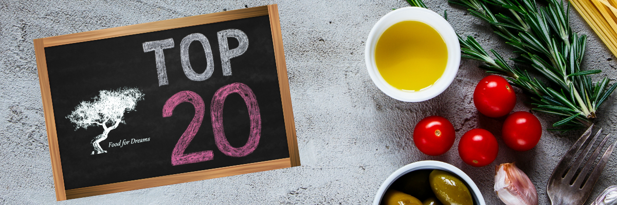 Top 20: i nostri prodotti più venduti | Food for Dreams